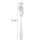 304 Stainless Steel Square Head Spoon Cake Dessert Coffee Small Spoon - Image 3
