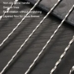 Small 410 Stainless Steel Double Head Spoon Thread Cocktail Mixing Spoon - Image 5