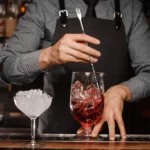 Small 410 Stainless Steel Double Head Spoon Thread Cocktail Mixing Spoon - Image 9