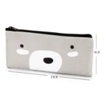 Cartoon Simple Student Oxford Pen Bag Large Capacity Pencil Bag - Image 3