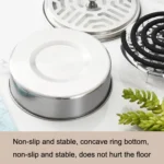 Stainless Steel Mosquito Incense Tray Holder Household Fireproof Mosquito Incense Box With Cover - Image 5