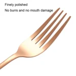 20pcs/set Carton Boxed Gold-Plated Stainless Steel Knife and Fork Set Western Cutlery - Image 3