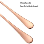 16pcs/set Carton Boxed Gold-Plated Stainless Steel Knife and Fork Set Western Cutlery - Image 6