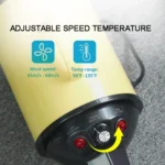 2100W Dog Dryer Stepless Speed Pet Hair Blaster Pet Water Blower - Image 4