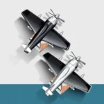 Solar Car Airplane Ornament Solid Aroma Diffuser Car Rotating Decoration Items - Image 3