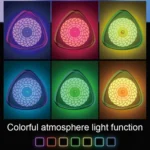 Silent USB Plug-In Silver Ion Purifying Humidifier Household Night Light Atomizer - Image 5