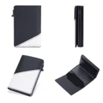Baellerry RFID Anti-theft Aluminum Box Leather Wallet Side Push Contrasting Antimagnetic Card Holder - Image 4
