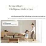 Original Xiaomi Mijia Smart Camera 3 PTZ Version 3K AI Detection Baby Monitor 5MP 360 Degree View Webcam Day & Night Work Infrared Night Vision, With US Plug Adapter - Image 13