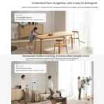 Original Xiaomi Mijia Smart Camera 3 PTZ Version 3K AI Detection Baby Monitor 5MP 360 Degree View Webcam Day & Night Work Infrared Night Vision, With US Plug Adapter - Image 15