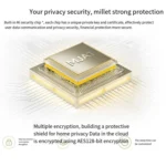 Original Xiaomi Mijia Smart Camera 3 PTZ Version 3K AI Detection Baby Monitor 5MP 360 Degree View Webcam Day & Night Work Infrared Night Vision, With US Plug Adapter - Image 6