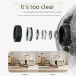 Original Xiaomi Mijia Smart Camera 3 PTZ Version 3K AI Detection Baby Monitor 5MP 360 Degree View Webcam Day & Night Work Infrared Night Vision, With US Plug Adapter - Image 7