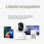 Original Xiaomi Mijia Smart Camera 3 PTZ Version 3K AI Detection Baby Monitor 5MP 360 Degree View Webcam Day & Night Work Infrared Night Vision, With US Plug Adapter - Image 9