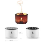 Volcanic Essential Oil Aroma Diffuser Ultrasonic Air Humidifier - Image 2