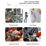 Multifunctional Patented Bending Line Crimping Wire Peeling Clamp Electro-Clamp - Image 11