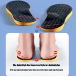 1pair O/X Leg Orthopedic Insoles Correction Shoe Inserts Arch Support Sports Shoe Pads - Image 8