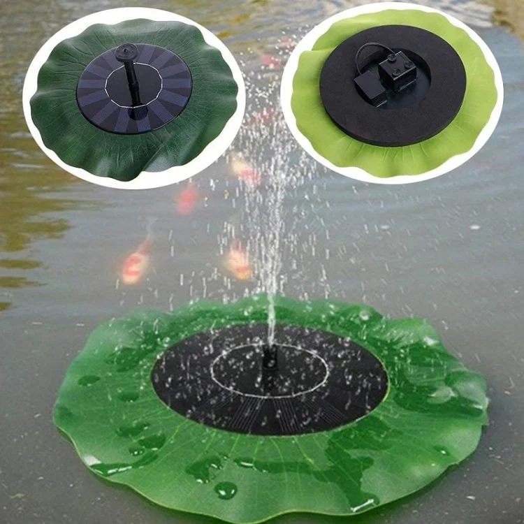 TBD06038773_B3.webp Lotus Leaf Solar Fountain Outdoor Garden Floating Landscaping - Image 4