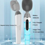 Electric Bath Brush Silicone Vibration Long-handled Back Spa Shower - Image 7