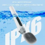 Electric Bath Brush Silicone Vibration Long-handled Back Spa Shower - Image 8