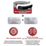 E5 Plus 26 Points Intelligent Eye Massager Adjustable Airbag Hot Compress Eye Protection Device - Image 3