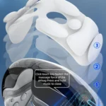 E5 Plus 26 Points Intelligent Eye Massager Adjustable Airbag Hot Compress Eye Protection Device - Image 9