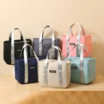 Portable Insulation Bag Waterproof Small Meal Bag Aluminum Foil Thickened Lunch Bag - Image 2