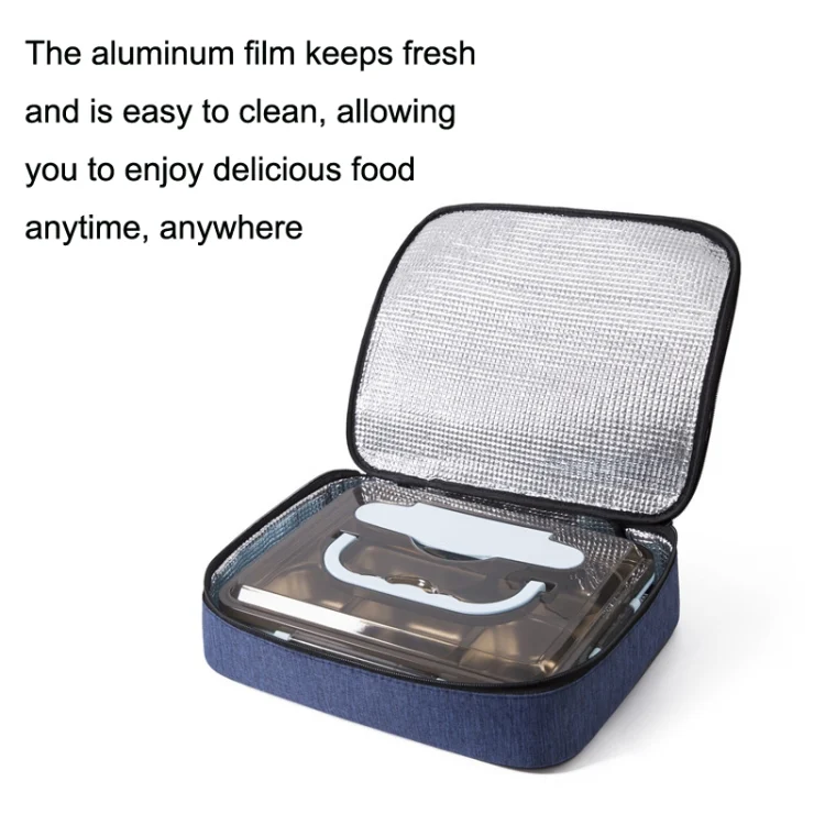 TBD06038853_B3.webp 2pcs Small Waterproof Portable Lunch Bag Outdoor Picnic Lunch Box Insulation Bag - Image 4