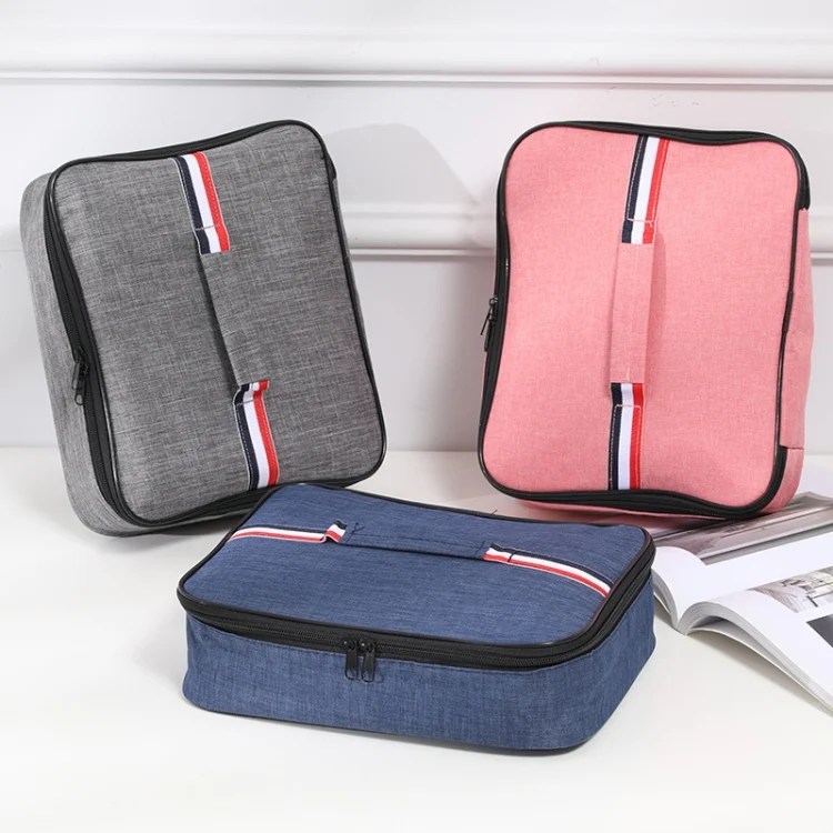 TBD06038853_B6.webp 2pcs Small Waterproof Portable Lunch Bag Outdoor Picnic Lunch Box Insulation Bag - Image 7