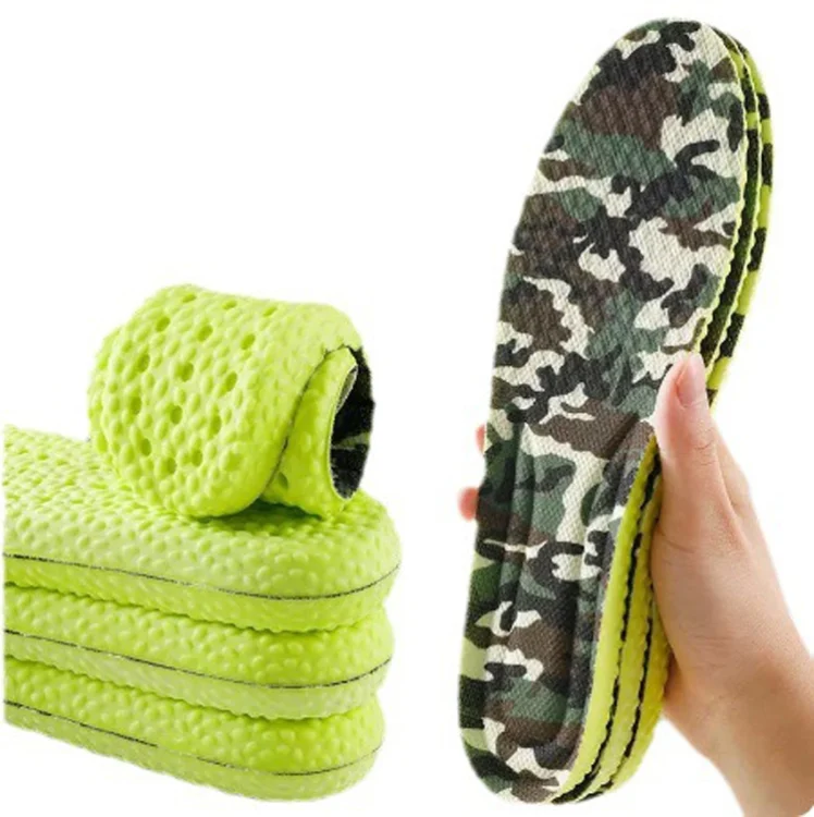 TBD0603886501.webp Camouflage Memory Foam Sport Insoles Breathable Sweatproof Shoes Sole Cushion - Image 1