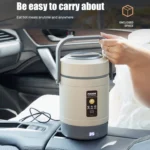 2.0L 304 Food Grade Insulated Lunch Box Electric Thermostat Lunch Bucket, CN Plug - Image 11