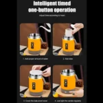 2.0L 304 Food Grade Insulated Lunch Box Electric Thermostat Lunch Bucket, CN Plug - Image 14