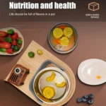 2.0L 304 Food Grade Insulated Lunch Box Electric Thermostat Lunch Bucket, CN Plug - Image 5