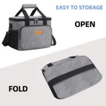 15L Waterproof Oxford Cloth Picnic Bag Outdoor Ice Pack Thickened Portable Insulation Bag - Image 6