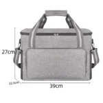 24L Waterproof Oxford Cloth Picnic Bag Outdoor Ice Pack Thickened Portable Insulation Bag - Image 8
