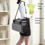 24L Waterproof Oxford Cloth Picnic Bag Outdoor Ice Pack Thickened Portable Insulation Bag - Image 7