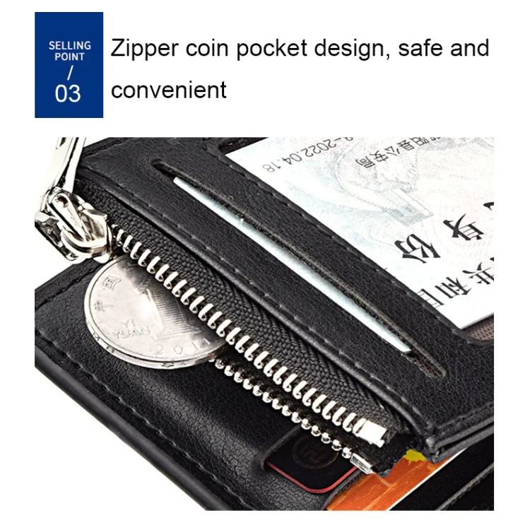 TBD06038899_B5.webp DEABOLAR Men Short PU Leather Tri-fold Horizontal Wallet Large-capacity Multi-card Wallet - Image 6