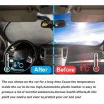 Car Double Circle Sun Visor Heat Insulation Sun Protection Sun Block - Image 3