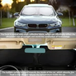 Car Double Circle Sun Visor Heat Insulation Sun Protection Sun Block - Image 5