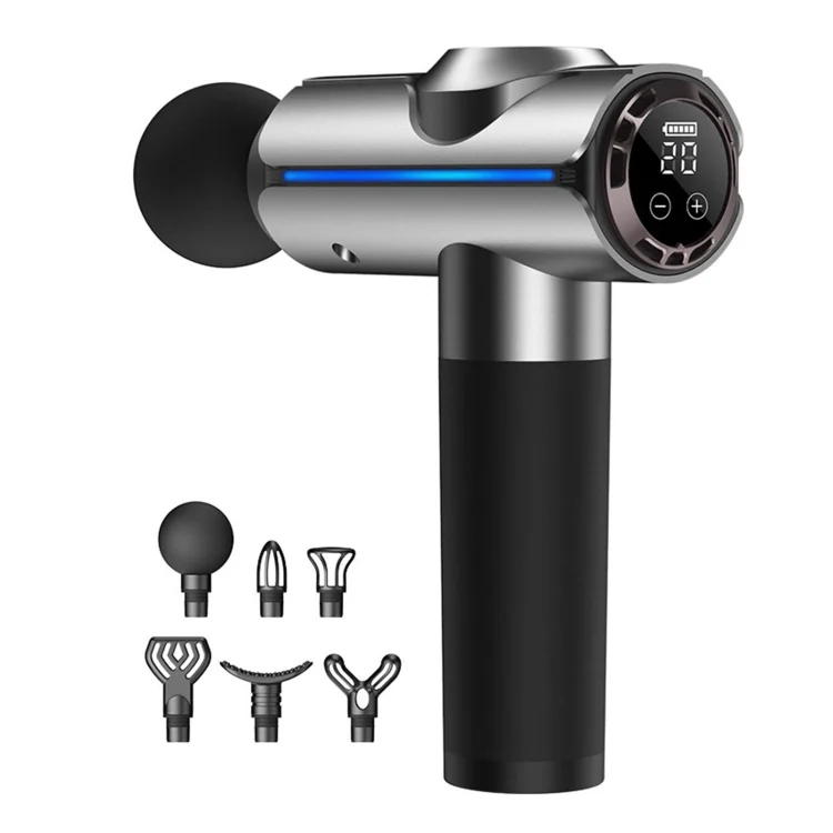 20-speed Touch Control Fascia Massager with 6 Massage Heads,CN Plug