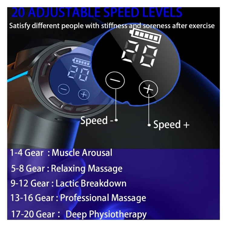 TBD06038935_B3.webp 20-speed Touch Control Fascia Massager with 6 Massage Heads,CN Plug - Image 4