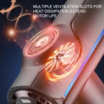 20-speed Touch Control Fascia Massager with 6 Massage Heads,CN Plug - Image 6