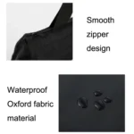 Vertical Version Thick Waterproof Insulation Bag Oxford Cloth Lunch Bag Tote Bag - Image 4