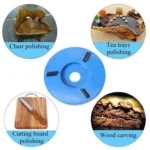 Flat Wood Carving Coffee Table Tea Table Shovel Knife Engraving Knife Angle Grinder - Image 7