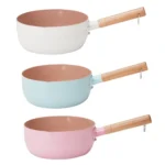 18cm Without Cover Boil Instant Noodles Non-Stick Pan Baby Food Supplement Pan Maifan Stone Small Milk Pot - Image 2