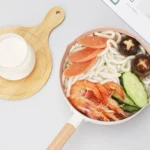 18cm With Cover Boil Instant Noodles Non-Stick Pan Baby Food Supplement Pan Maifan Stone Small Milk Pot - Image 7