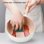 22cm With Cover Boil Instant Noodles Non-Stick Pan Baby Food Supplement Pan Maifan Stone Small Milk Pot - Image 6