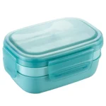 1900ML Large Capacity Microwave Children Sealed Compartment Lunch Box