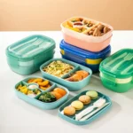 1900ML Large Capacity Microwave Children Sealed Compartment Lunch Box - Image 11