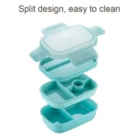1900ML Large Capacity Microwave Children Sealed Compartment Lunch Box - Image 4