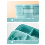 1900ML Large Capacity Microwave Children Sealed Compartment Lunch Box - Image 9