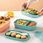 1900ML Large Capacity Microwave Children Sealed Compartment Lunch Box - Image 10